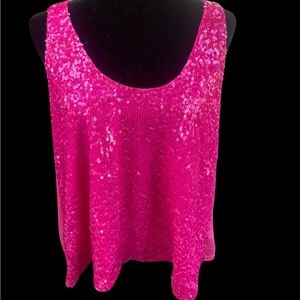 Sophia Vergara sequined swing  tank